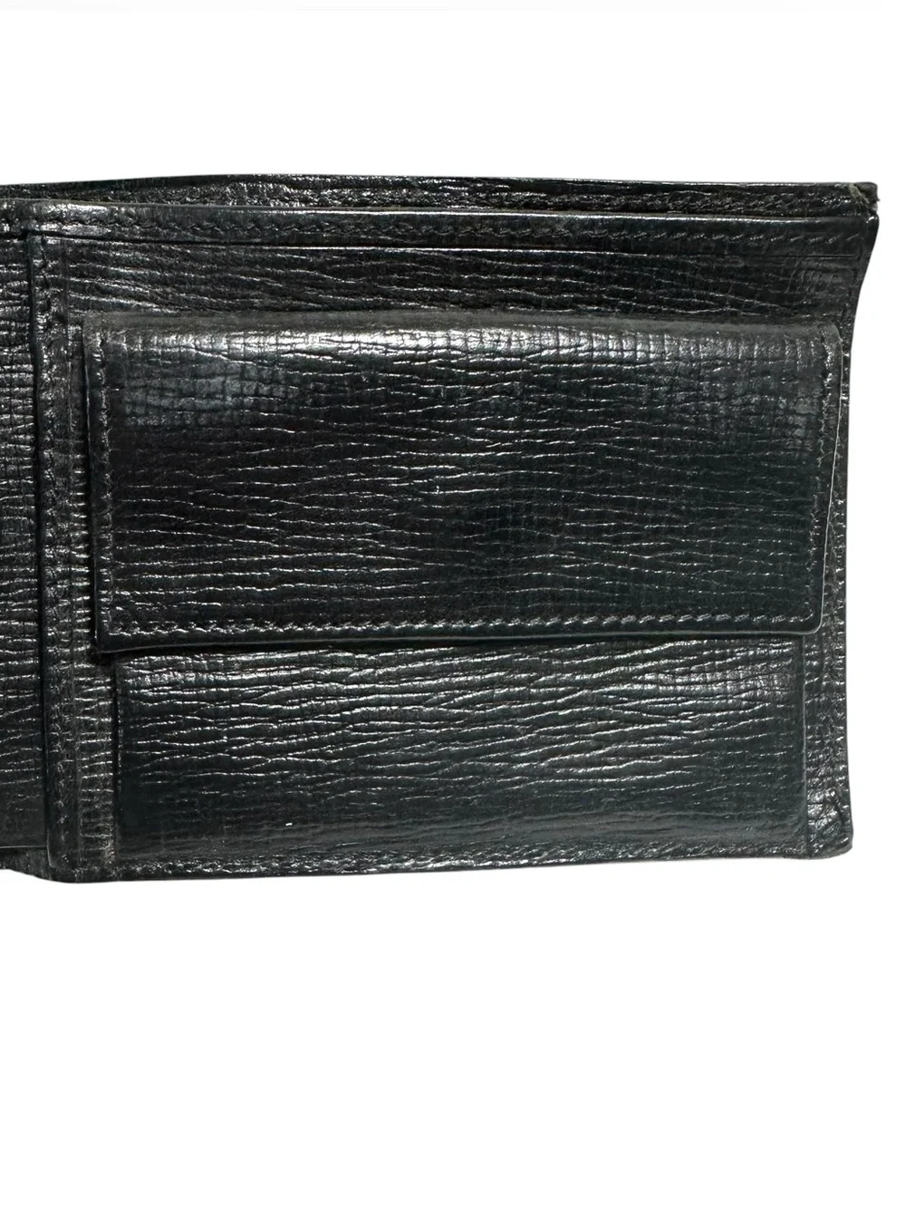 FENDI Graphite Black & Gray Zucca Coated Canvas & Leather Men’s Bifold Wallet